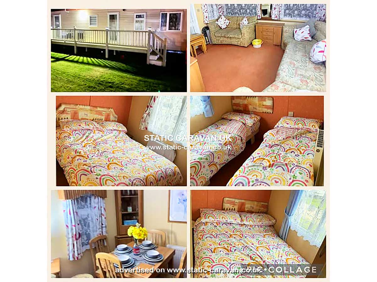 Caravan for hire Sherwood  at Golden Palm, Chapel St.Leonards, Lincolnshire