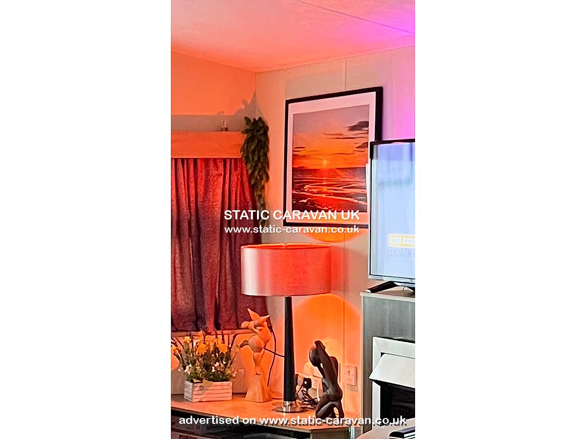 Caravan for hire FSA 33 at Golden Sands, Kinmel Bay, Rhyl, Denbighshire, North Wales