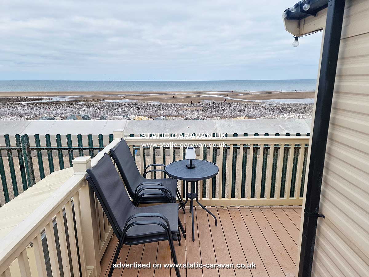 Static Caravan for hire at FSA7, Golden Sands, Kinmel Bay, Rhyl, Denbighshire, North Wales