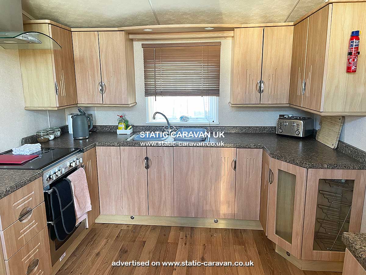 Caravan for hire 75 Oak Village at Grange Leisure Park, Mablethorpe, Lincolnshire