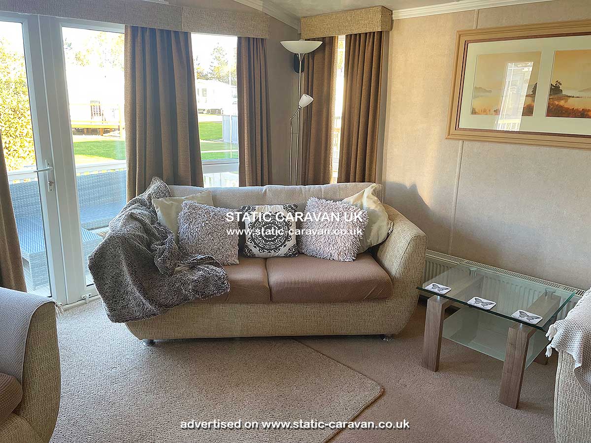 Caravan for hire 75 Oak Village at Grange Leisure Park, Mablethorpe, Lincolnshire