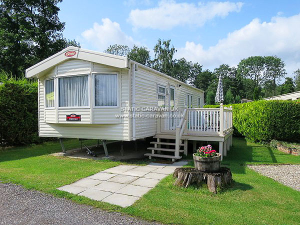 UK Private Static Caravan Holiday Hire at Thirkleby Hall, Thirsk, North Yorkshire