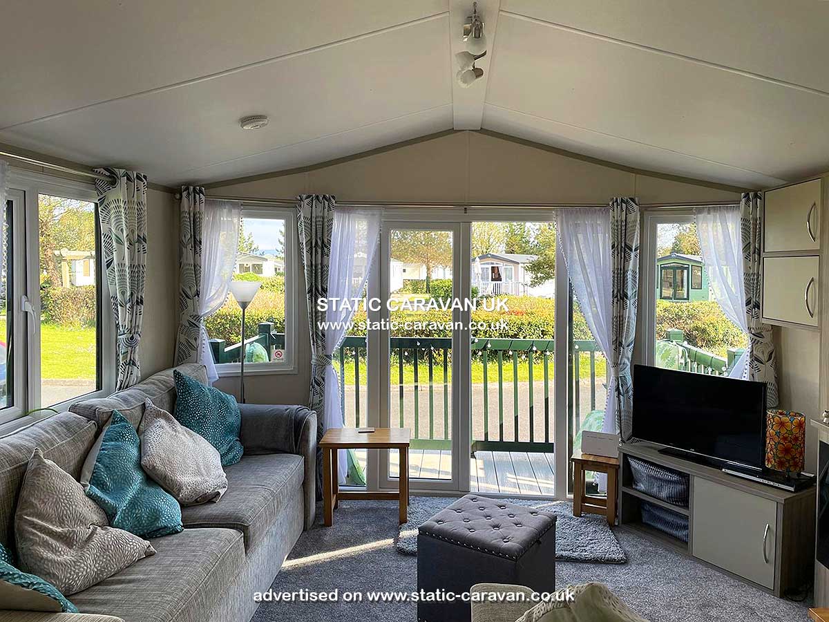Caravan for hire 11 Tryfan at Hafan-Y-Mor, Pwllheli, Gwynedd, North Wales