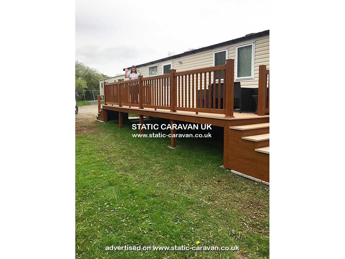Caravan for hire 148 Mountain View  at Hafan-Y-Mor, Pwllheli, Gwynedd, North Wales