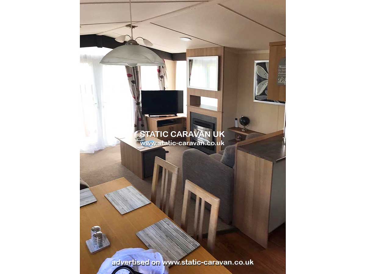 Caravan for hire 148 Mountain View  at Hafan-Y-Mor, Pwllheli, Gwynedd, North Wales