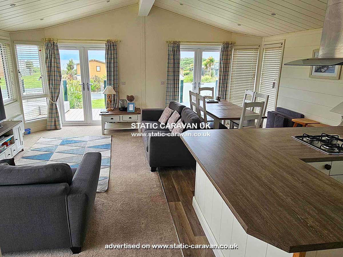 Caravan for hire 24 Golf Village at Hafan-Y-Mor, Pwllheli, Gwynedd, North Wales