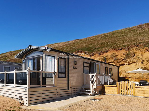 Caravan holiday rental C64 at Freshwater Beach, Bridport, Dorset