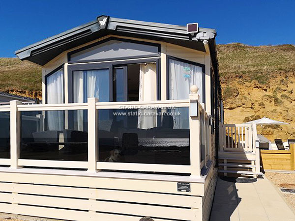 Caravan holiday rental C64 at Freshwater Beach, Bridport, Dorset