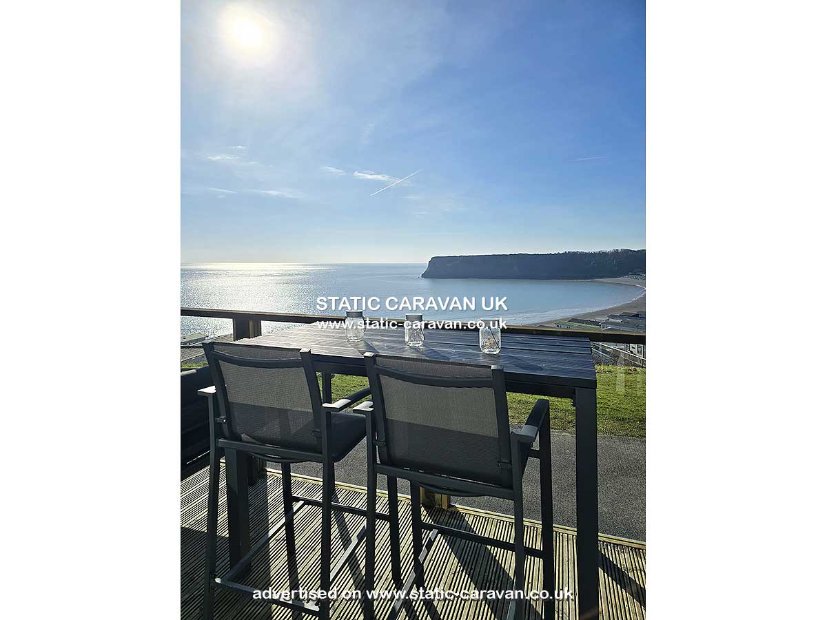 Caravan holiday rental 605 Atlantic View at Lydstep Beach, Tenby, Pembrokeshire, South Wales