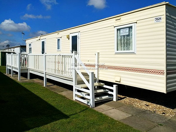 Caravan holiday rental 768 at Promenade, Ingoldmells, Skegness, Lincolnshire