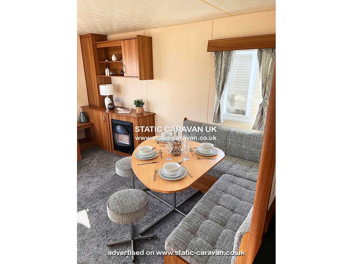 Caravan for hire G69 at Heacham Beach, Nr Kings Lynn, Norfolk