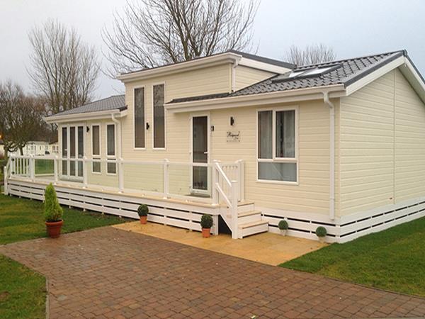 Caravan holiday rental Castle Lake 1 at Haggerston Castle, Berwick Upon Tweed, Northumberland