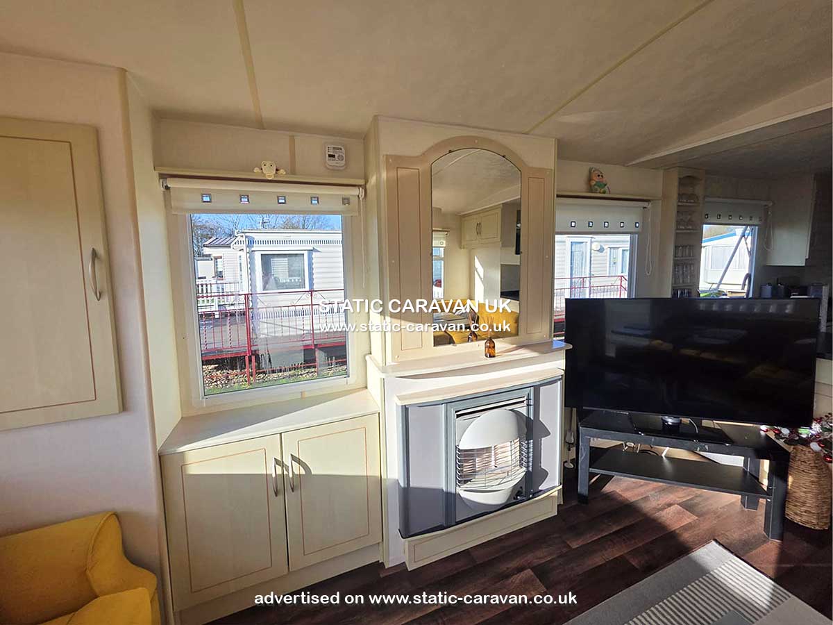 Caravan for hire C2 Pacehaven at Highfields and The Haven, Skegness, Lincolnshire