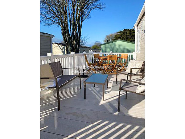 Caravan holiday rental Foxdown Field at South Bay, Brixham, Nr Paignton, Devon