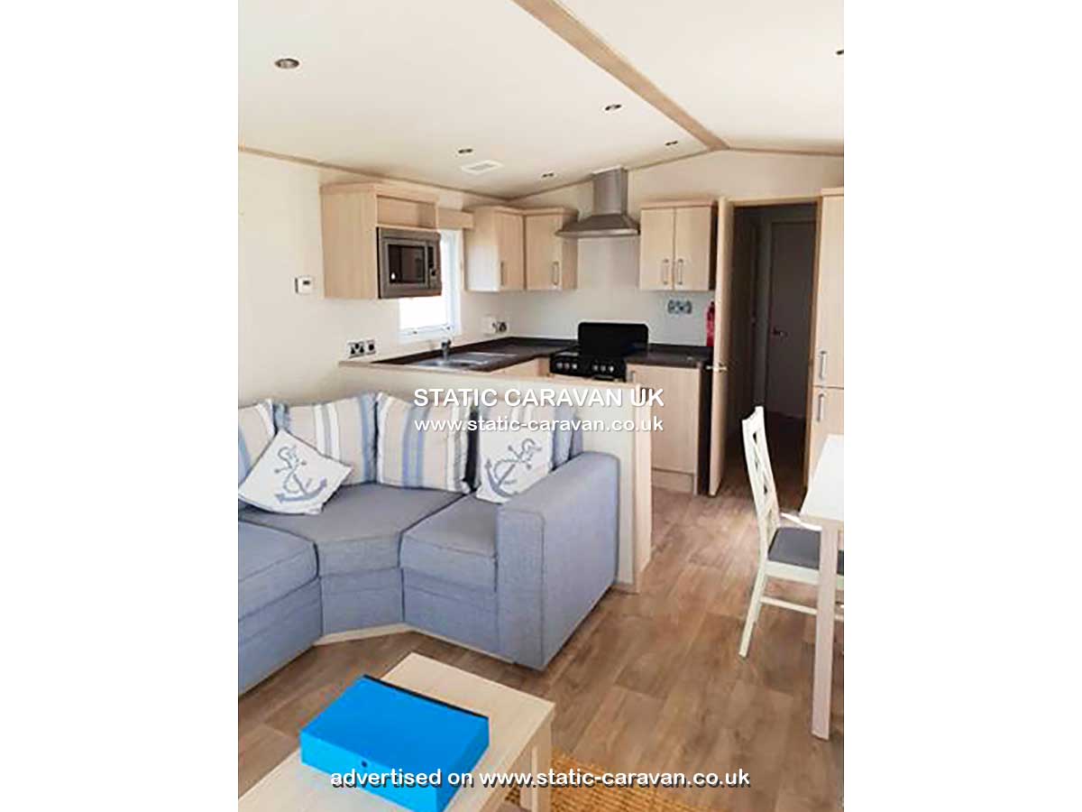 Caravan for hire 51 Anchor View at Hoburne Blue Anchor, Minehead, Somerset