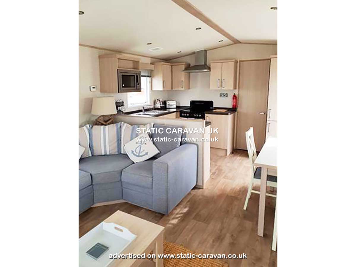 Caravan for hire 51 Anchor View at Hoburne Blue Anchor, Minehead, Somerset