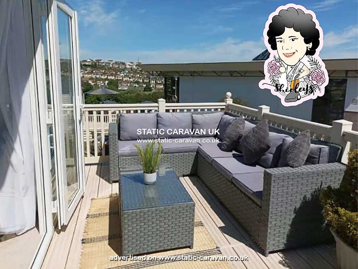 Caravan for hire F36 Arelia at Hoburne Devon Bay, Paignton, Devon