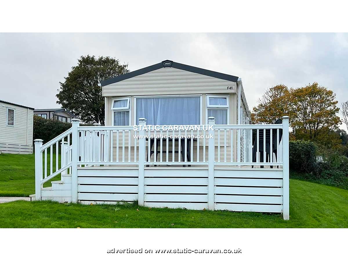 Caravan for hire F41 Oscar at Hoburne Devon Bay, Paignton, Devon