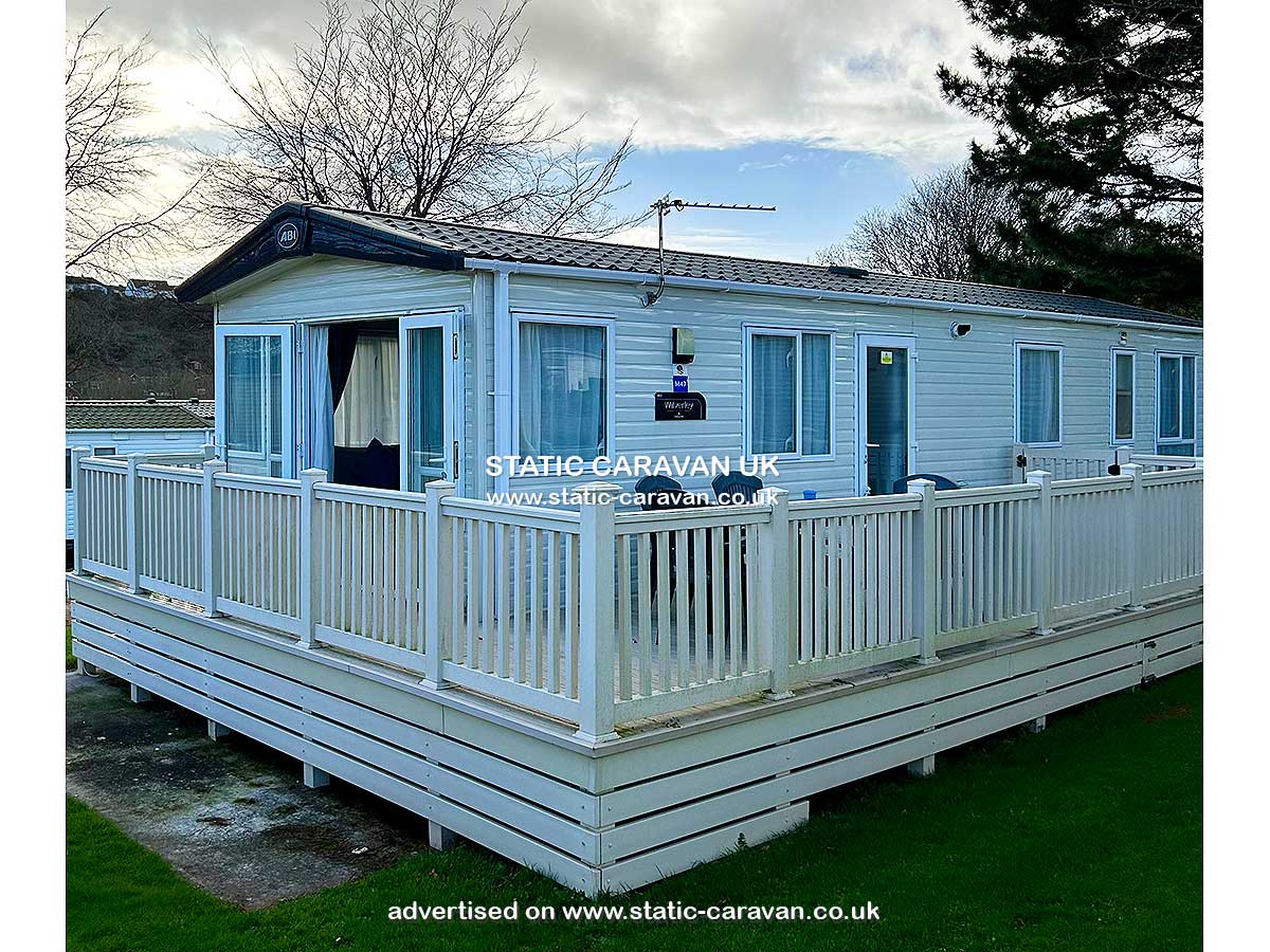 Caravan for hire M47 Isla at Hoburne Devon Bay, Paignton, Devon