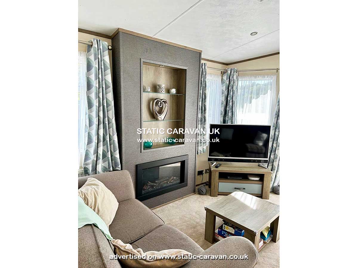 Caravan for hire M22 at Hoburne Devon Bay, Paignton, Devon