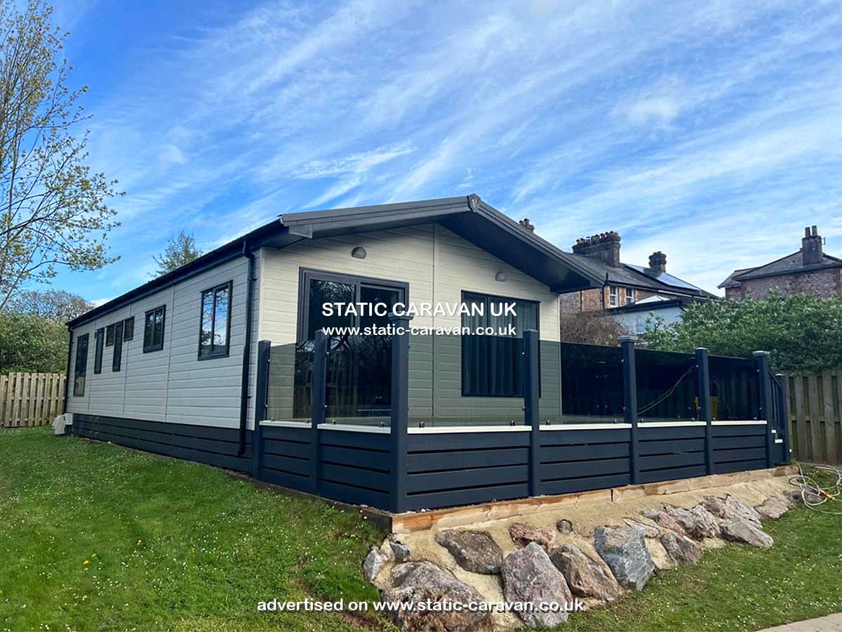 Caravan for hire Woodland Glade 5 at Hoburne Devon Bay, Paignton, Devon