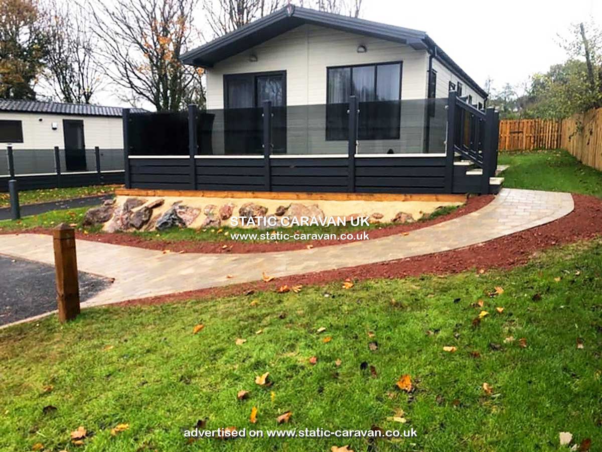 Caravan for hire Woodland Glade 5 at Hoburne Devon Bay, Paignton, Devon