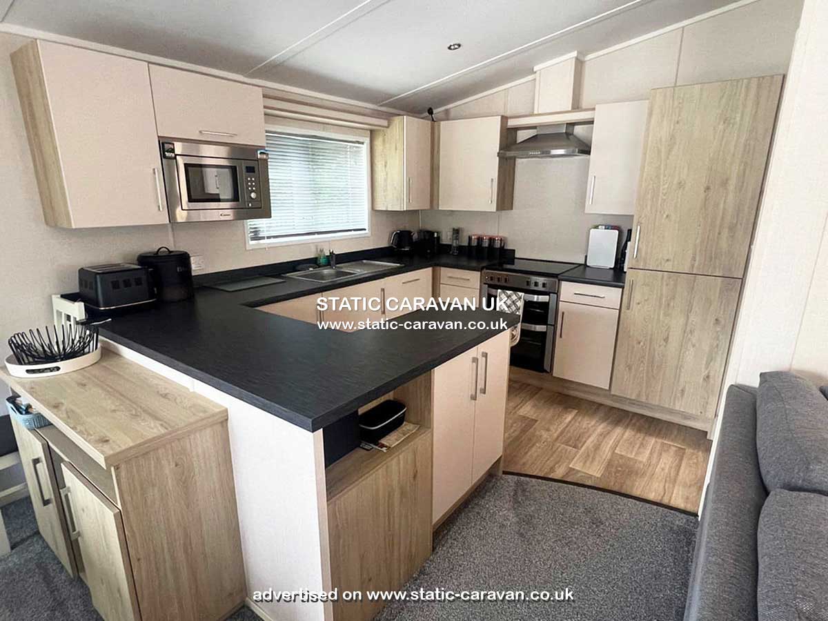 Caravan for hire Woodland Glade 5 at Hoburne Devon Bay, Paignton, Devon