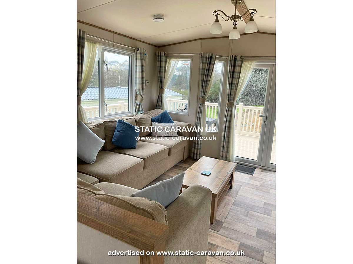 Caravan for hire C18 at Hoburne Devon Bay, Paignton, Devon