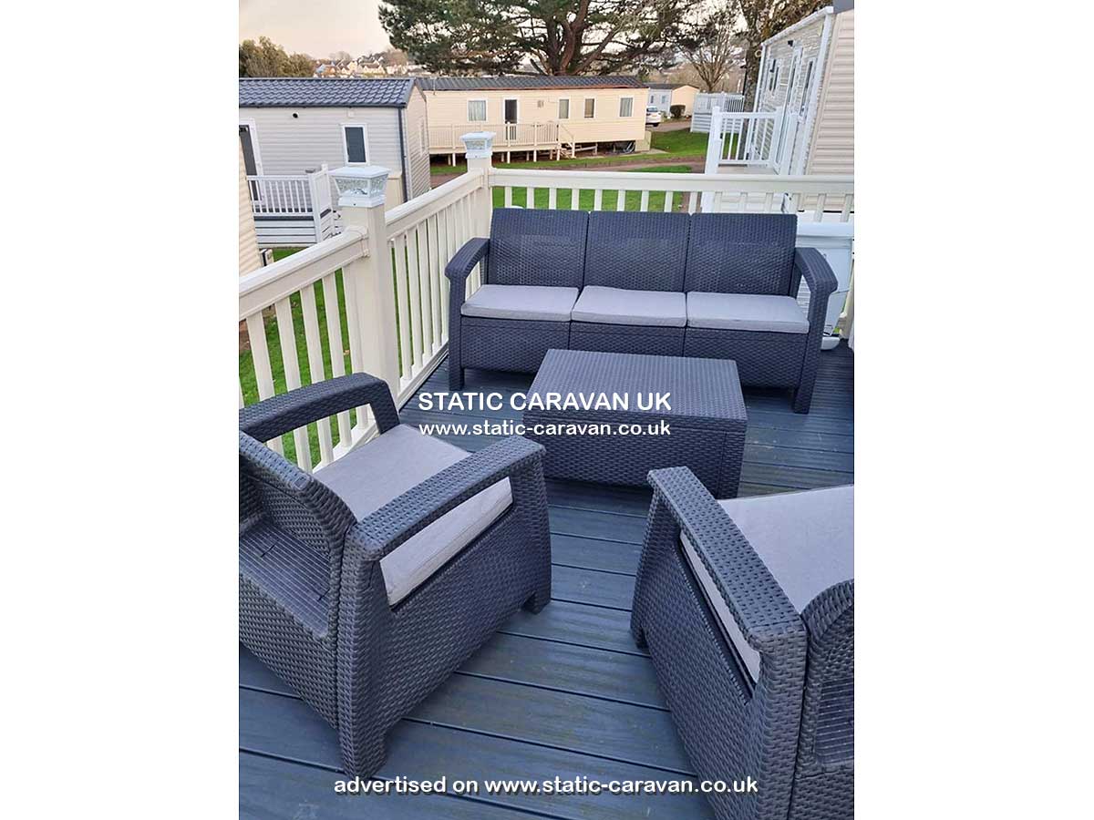 Caravan for hire D21 at Hoburne Devon Bay, Paignton, Devon