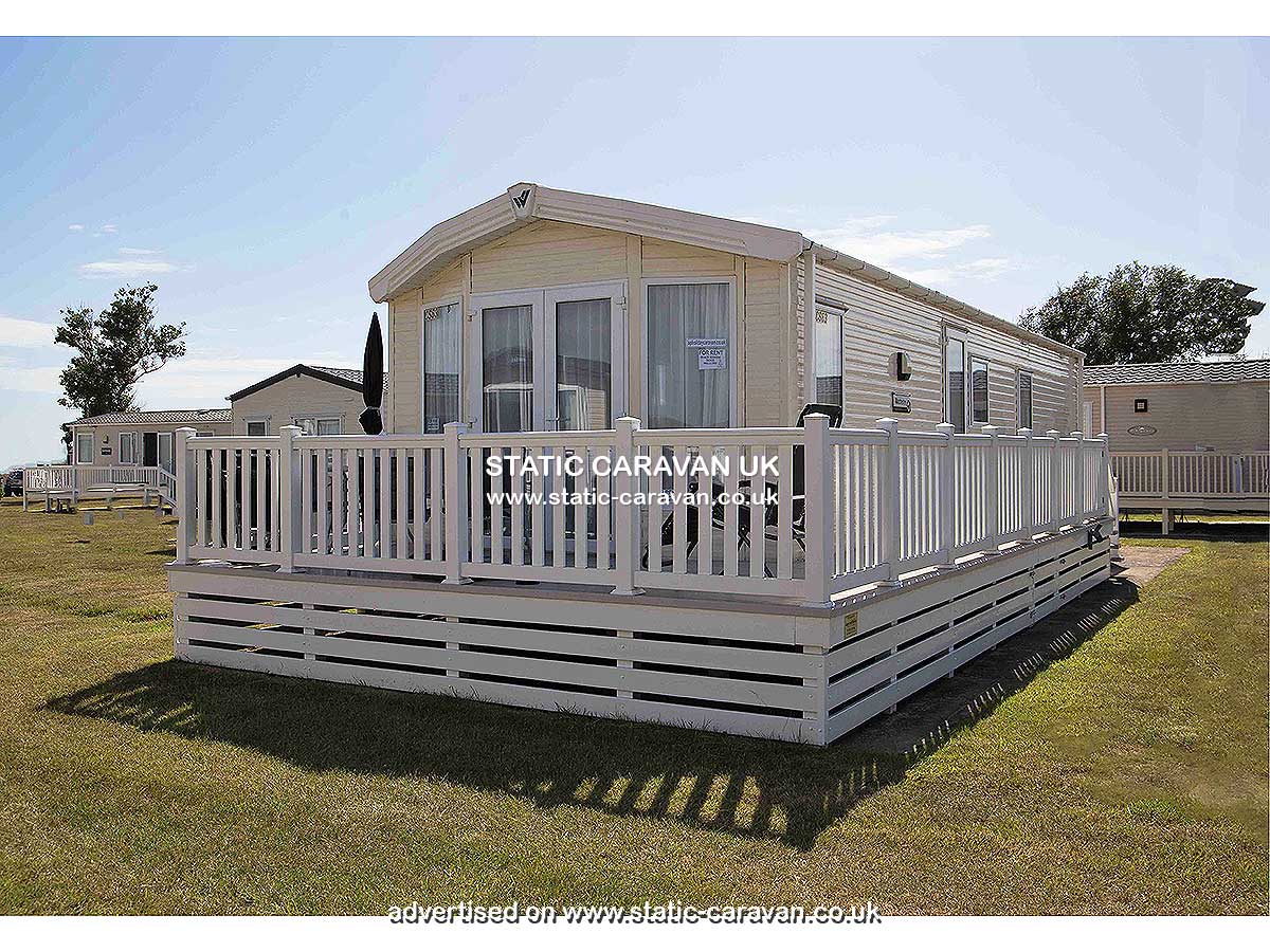 Static Caravan for hire at CS63, Hoburne Naish, New Milton, Hampshire