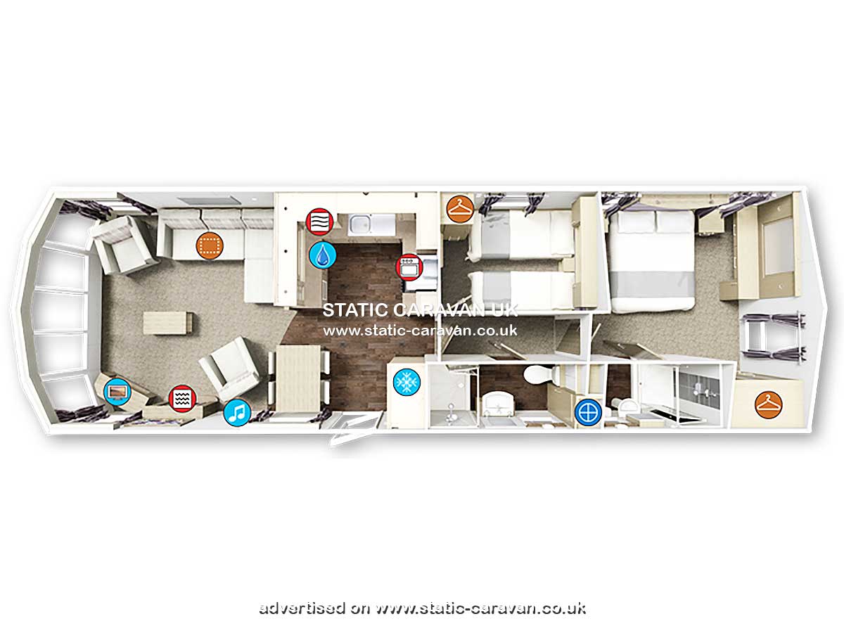 17 The WaterFront, Doniford Bay, Watchet, Nr Minehead, Somerset