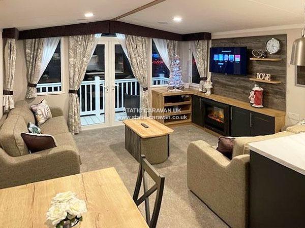 Caravan holiday rental Elm Tree Court at Cala Gran, Fleetwood, Blackpool, Lancashire