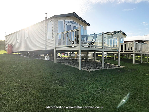 UK Private Static Caravan Holiday Hire at Reighton Sands, Nr Filey, Scarborough, North Yorkshire