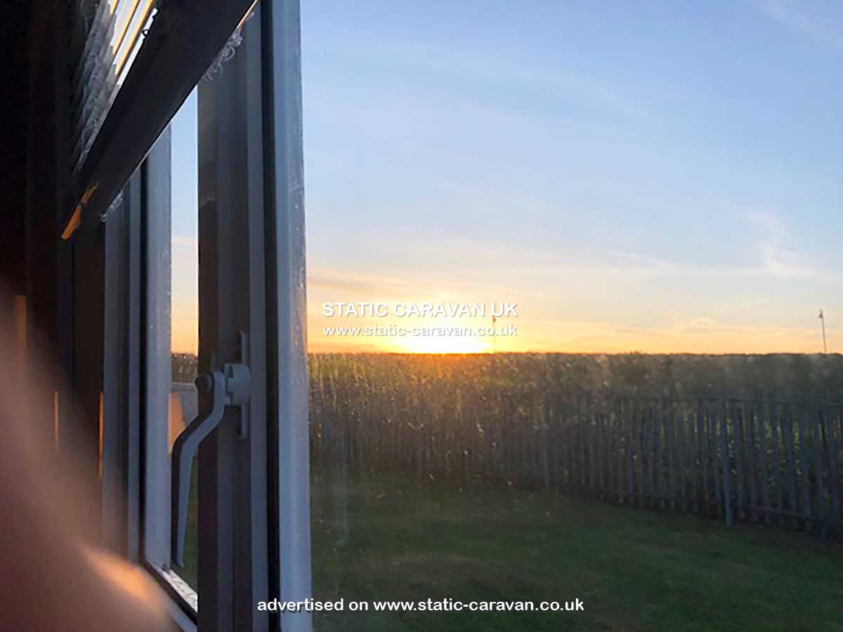 Caravan holiday rental Lincolnshire Sunrise Views at Happy Days Seaside Trusthorpe, Mablethorpe, Lincolnshire