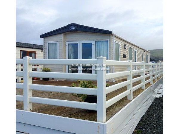 Caravan holiday rental 414 at Sunnysands, Talybont, Barmouth, Gwynedd, West Wales