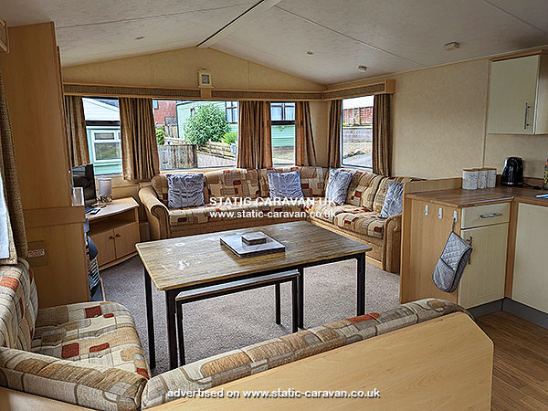 Caravan holiday rental C6 at Aberystwyth Holiday Village, Ceredigion, West Wales