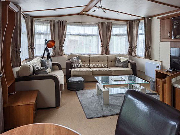 UK Private Static Caravan Holiday Hire at Aberystwyth Holiday Village, Ceredigion, West Wales