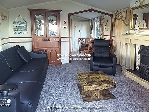 Caravan holiday rental GM20 at Clarach Bay, Aberystwyth, Ceredigion, West Wales