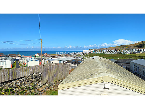 UK Private Static Caravan Holiday Hire at Clarach Bay, Aberystwyth, Ceredigion, West Wales