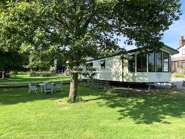 UK Private Static Caravan Holiday Hire at Pen y Parc Farm, Holywell, Flintshire, North Wales