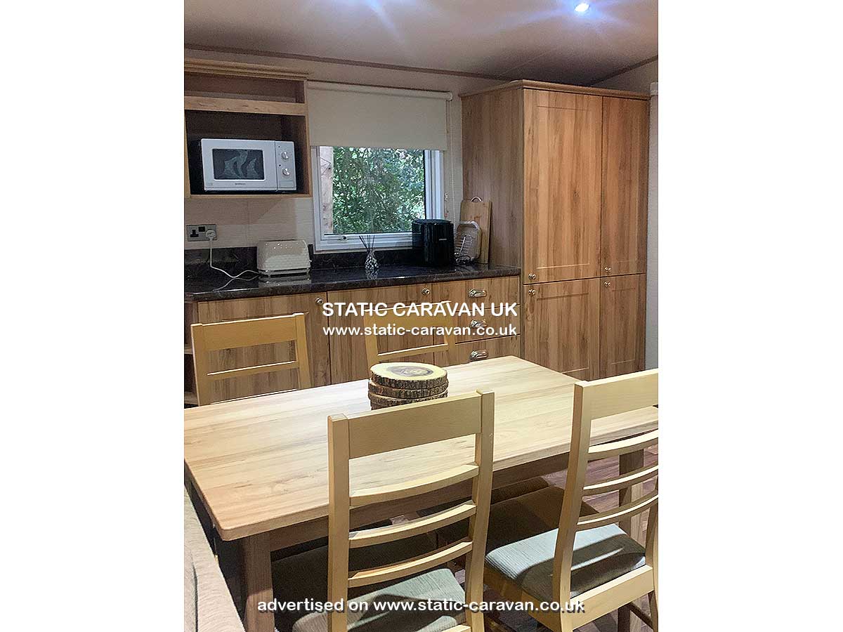 Caravan for hire 335 at Kelling Heath Holiday Park, Weybourne, Holt, Norfolk