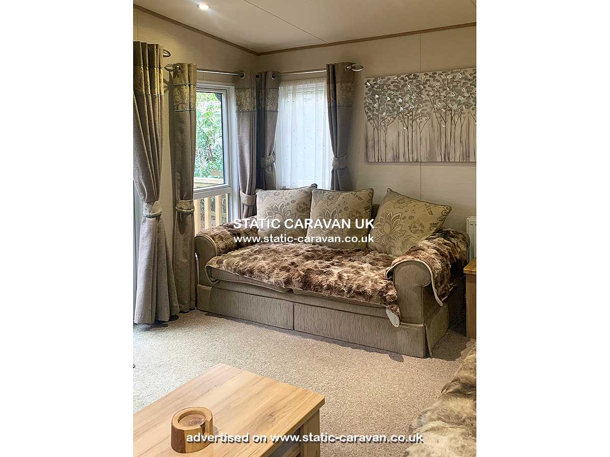 Caravan for hire 335 at Kelling Heath Holiday Park, Weybourne, Holt, Norfolk