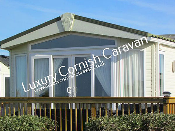 Caravan holiday rental 17 St Pirans Close at Perran Sands, Perranporth, Nr Newquay, Cornwall