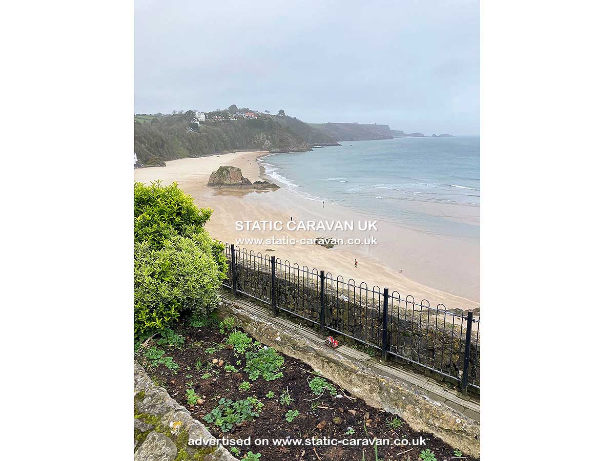 Caravan for hire Osprey 17 at Kiln Park, Tenby, Pembrokeshire, South Wales