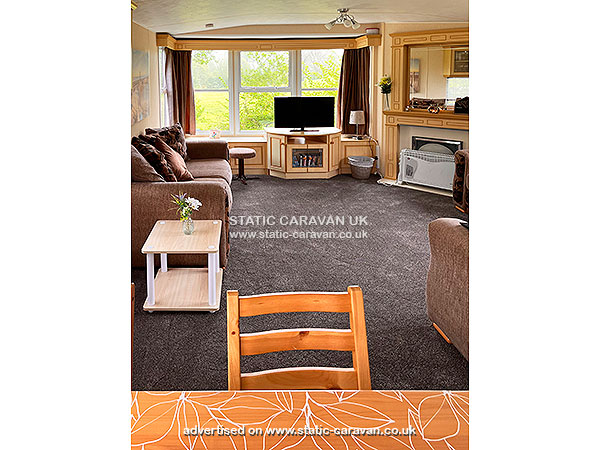 UK Private Static Caravan Holiday Hire at Rhosmeirch - Private Location, Llangefni, Anglesey, North Wales