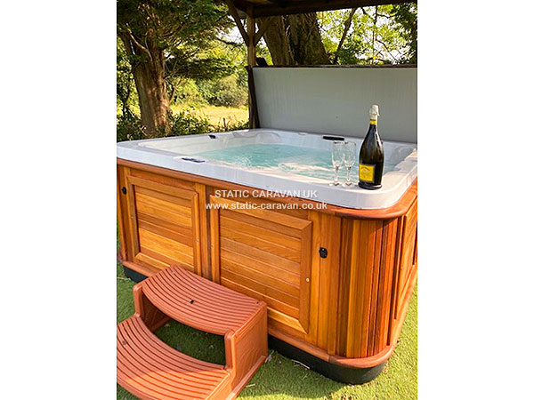 Caravan holiday rental Y Guddfan at Rhosmeirch - Private Location, Llangefni, Isle of Anglesey, North Wales