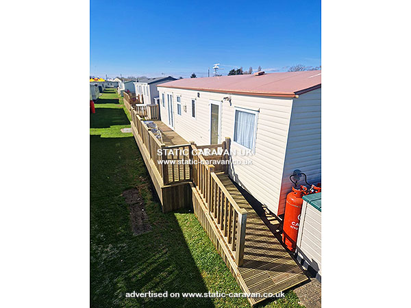Caravan holiday rental Lathleiff's Happy Place at Hutleys, St.Osyth Beach, Clacton-on-Sea, Essex
