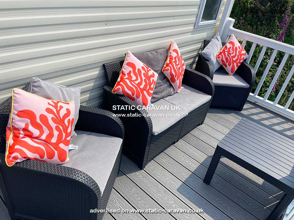 Caravan for hire St Austell 16 at Liskey Hill, Perranporth, Cornwall