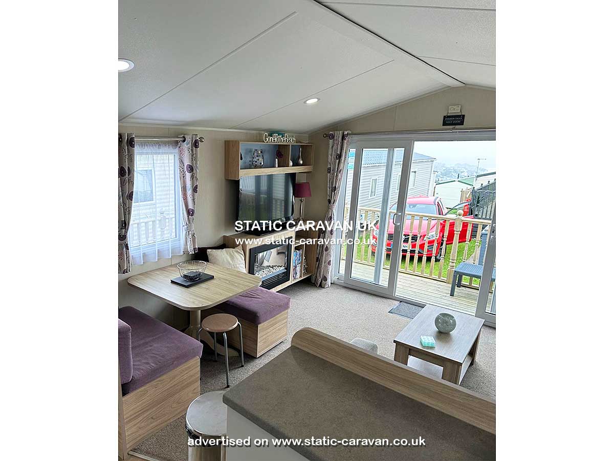 Caravan for hire Padstow 5 at Liskey Hill, Perranporth, Cornwall