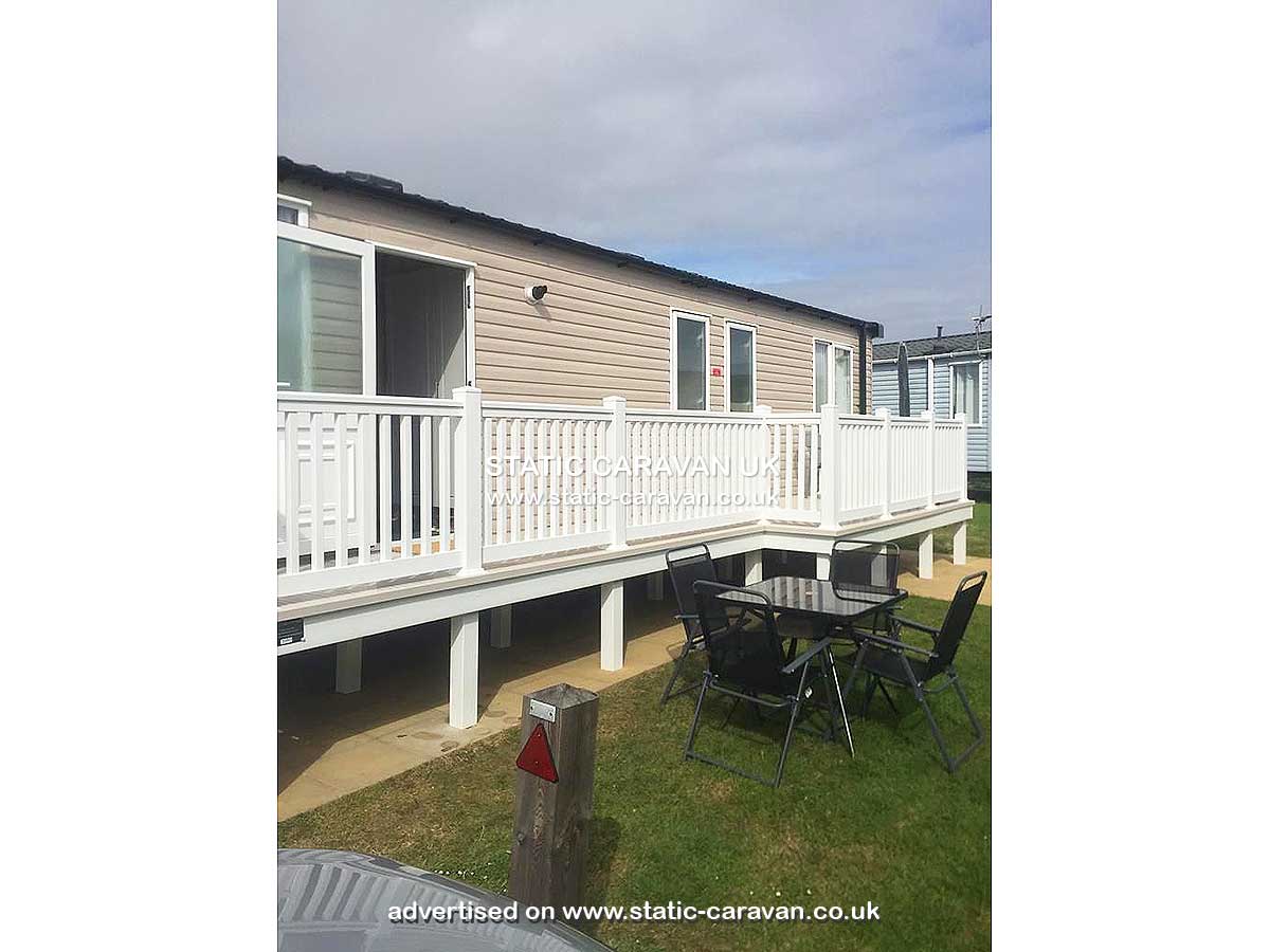 Caravan for hire 94A West Acres at Littlesea, Weymouth, Dorset
